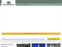 Tablet Screenshot of domainedemassoulac.com